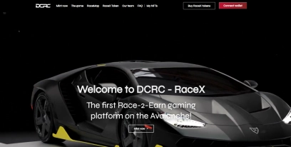 DcrcRaceX on Avalanche Blockchain