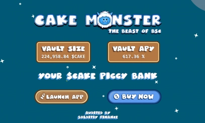 Cake Monster on Binance blockchain