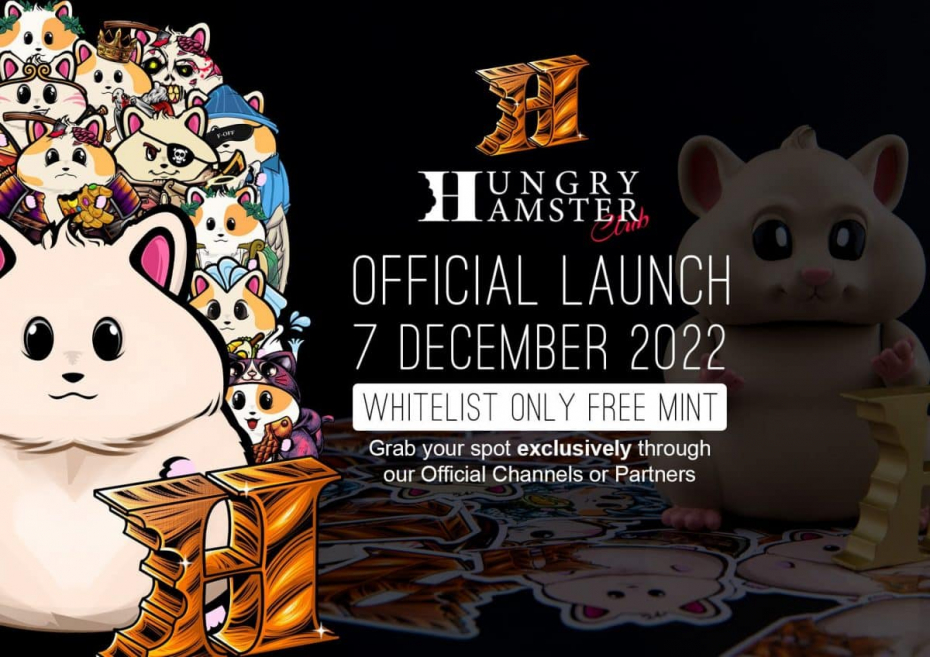 Hungry Hamster Club Launch – It’s a free mint!