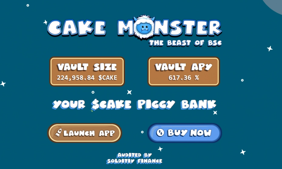 Cake Monster on Binance blockchain